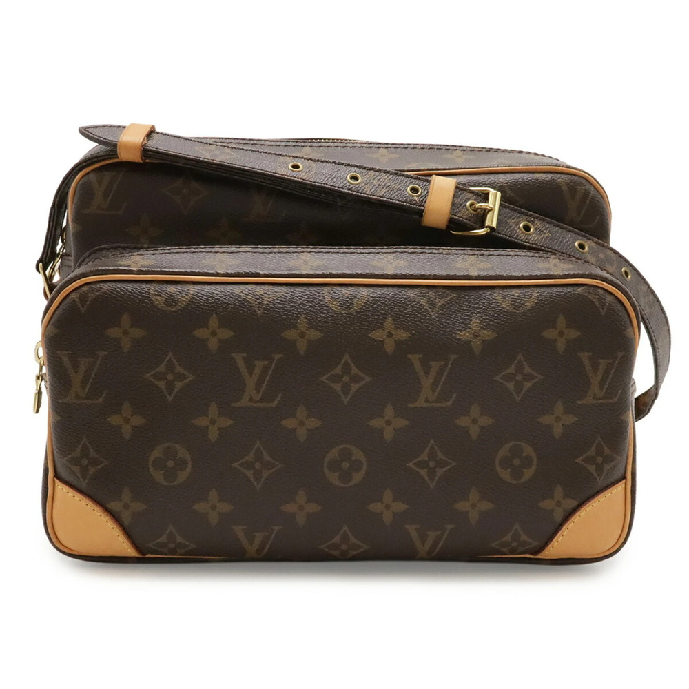 LOUIS VUITTON Authentic Brown Monogram Shoulder Bag